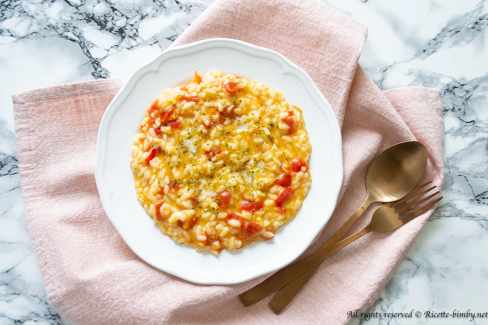 Risotto ai pomodorini e mozzarella Bimby