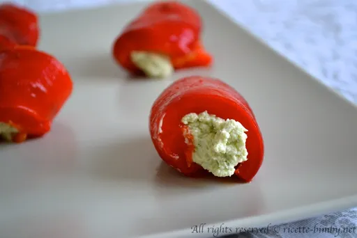 Involtini di peperoni freddi bimby