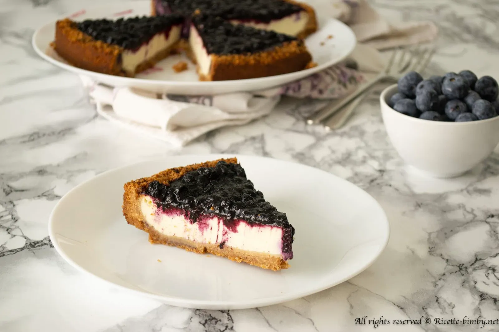 Cheesecake alla ricotta Bimby