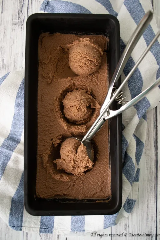 Gelato alla Nutella bimby
