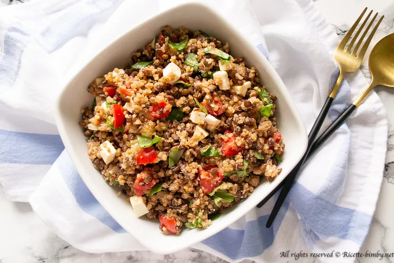 Insalata di quinoa e feta Bimby