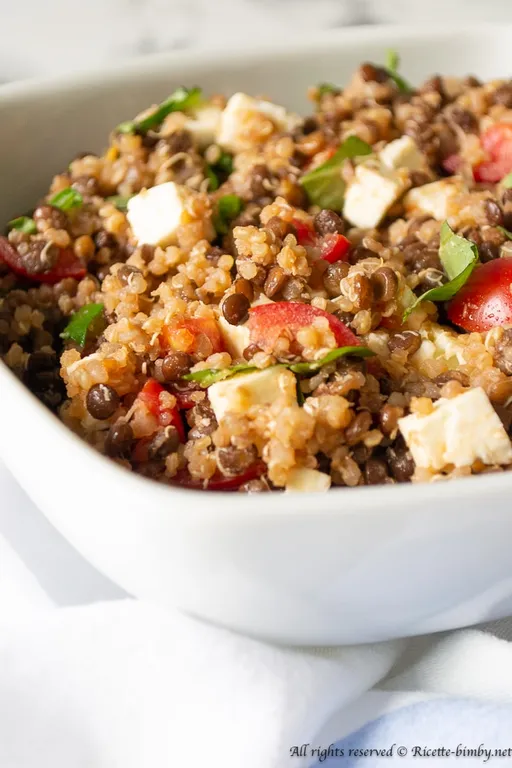 Insalata di quinoa e feta bimby