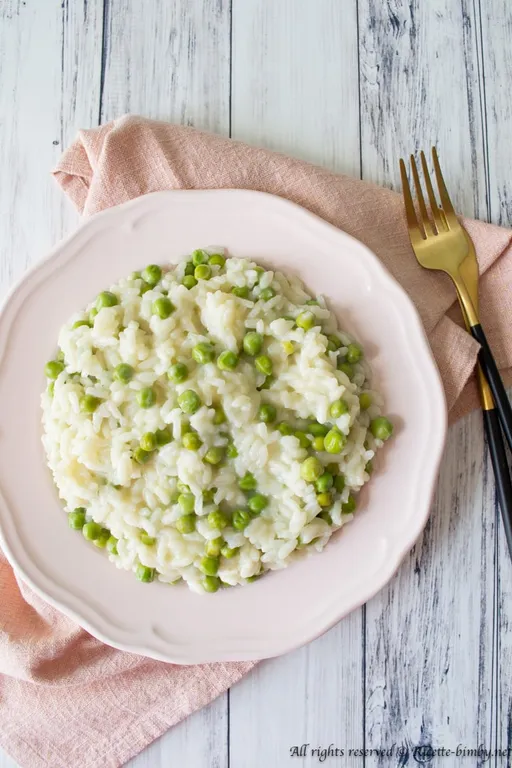 Risotto ai piselli bimby