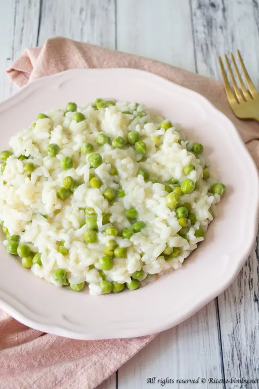 Risotto ai piselli bimby