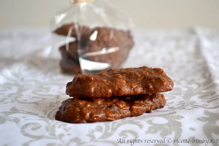Biscotti di riso e cioccolato Bimby