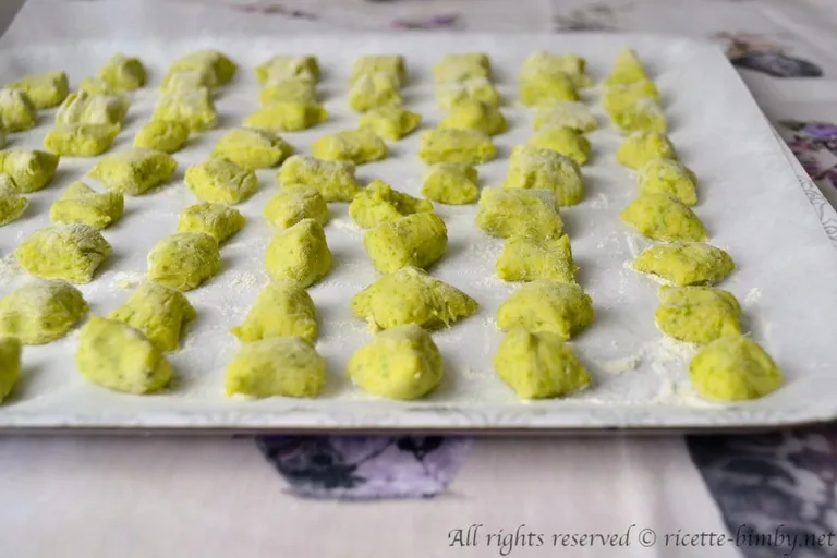 Gnocchi di zucchine Bimby