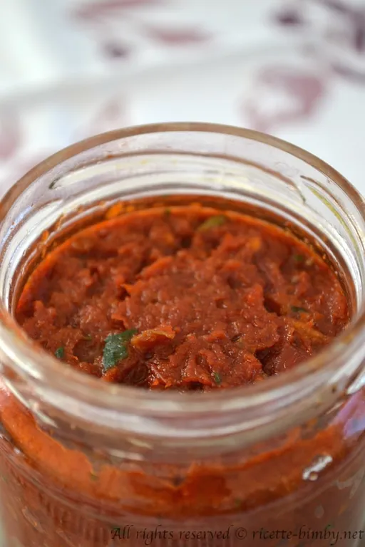 Patè di pomodori secchi bimby