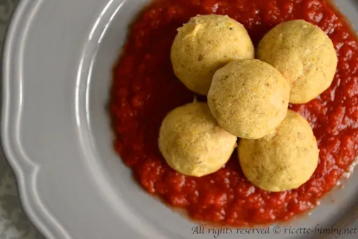 Polpette di tofu al sugo bimby
