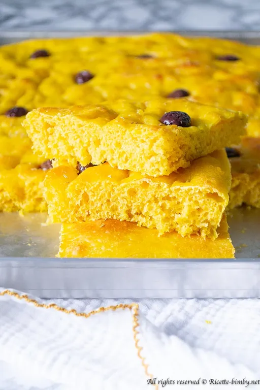 Focaccia alla zucca bimby