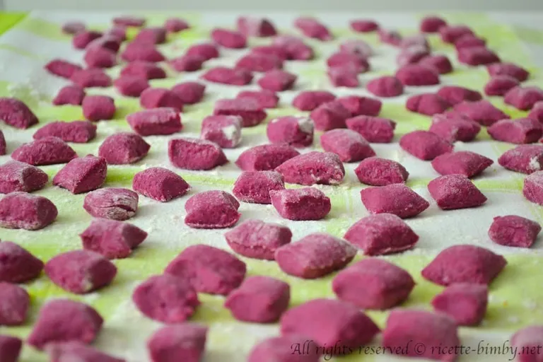 Gnocchi di barbabietola Bimby