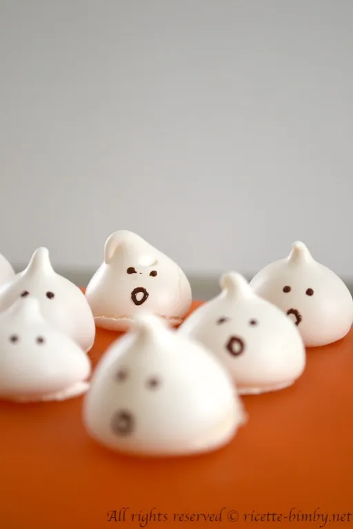 Meringhe di Halloween bimby