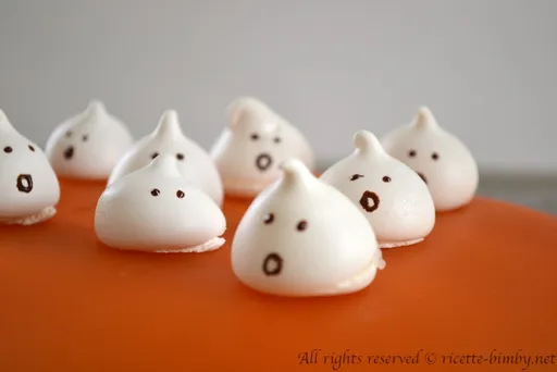 Meringhe di Halloween bimby