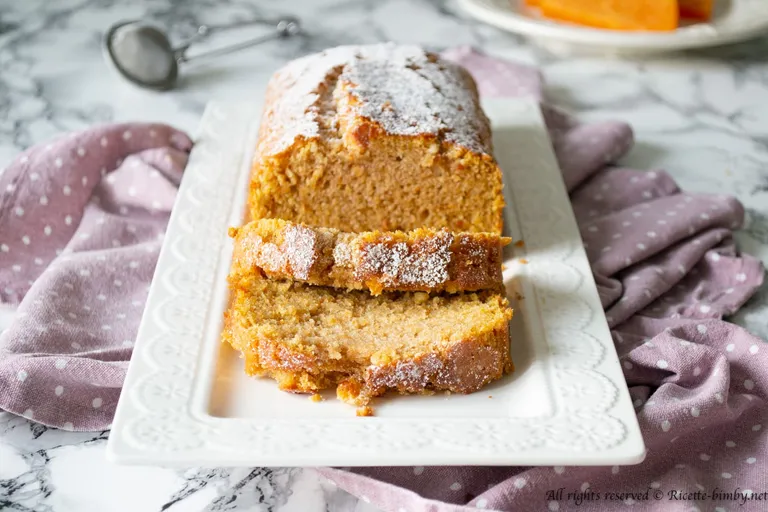 Plumcake alla zucca senza glutine Bimby