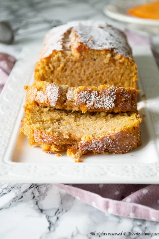 Plumcake alla zucca senza glutine bimby