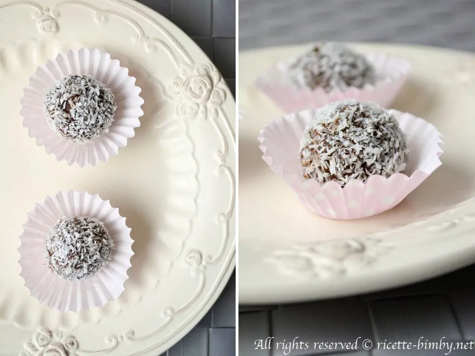 Tartufi avocado e cioccolato Bimby