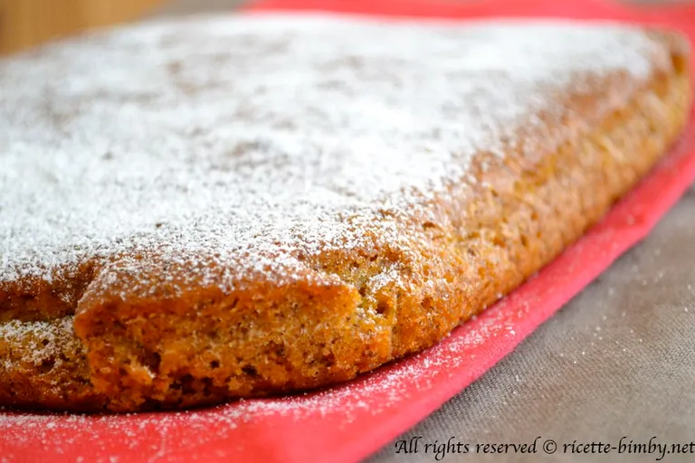 Torta di noci e carote Bimby