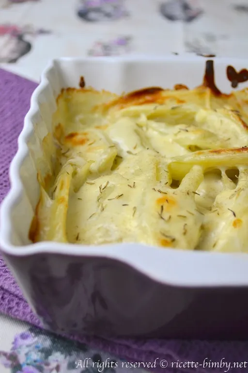 Finocchi gratinati al brie bimby