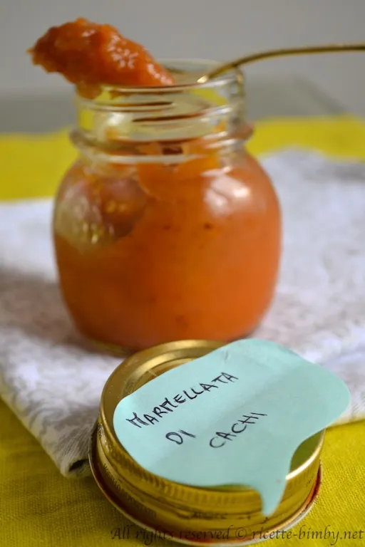 Marmellata di cachi bimby