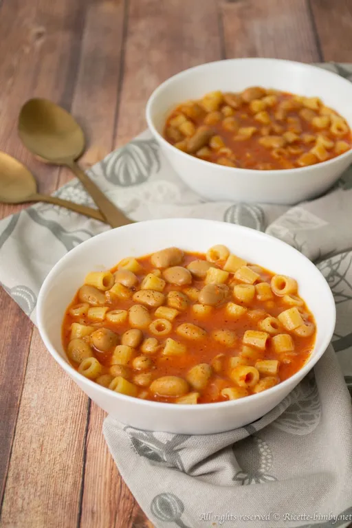 Pasta e fagioli bimby
