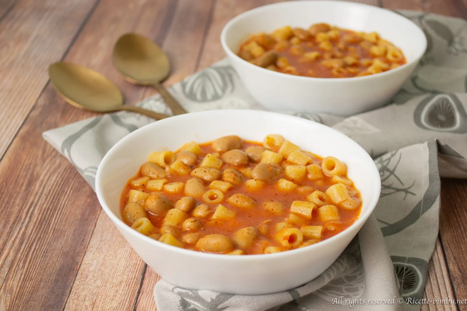 Pasta e fagioli Bimby