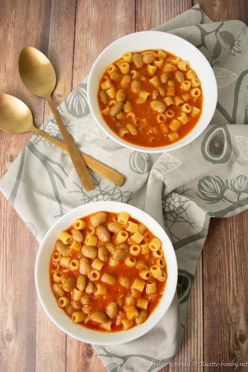 Pasta e fagioli bimby