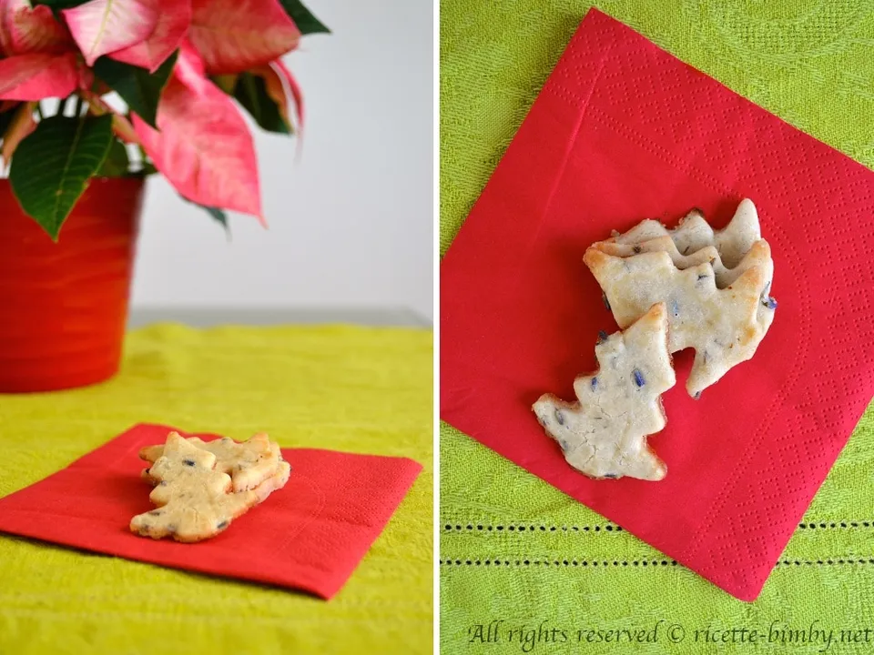 Biscotti alla lavanda senza glutine Bimby