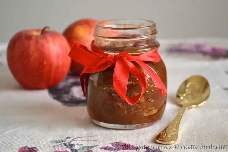 Chutney di mele e zenzero Bimby