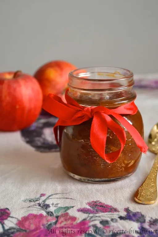 Chutney di mele e zenzero bimby
