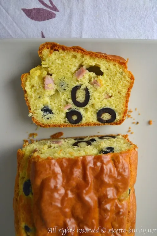 Plumcake olive e prosciutto bimby
