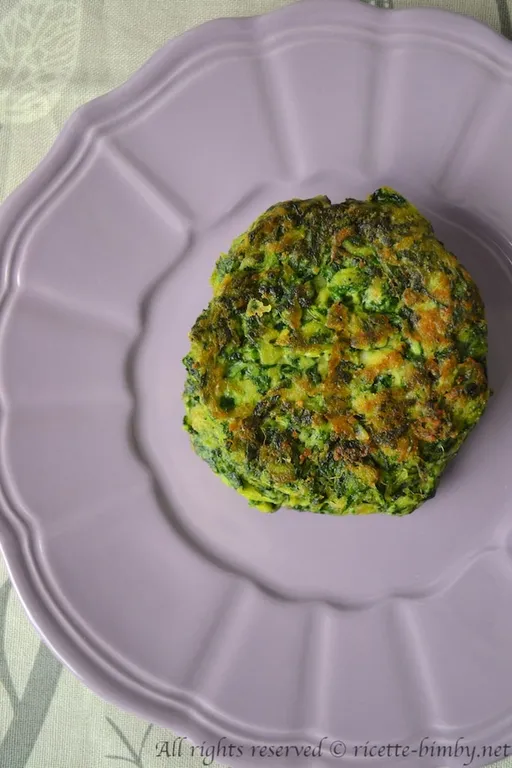 Burger di spinaci bimby