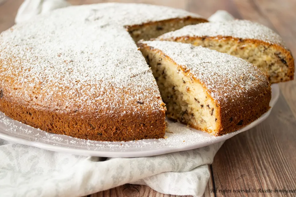 Torta al cocco senza uova Bimby