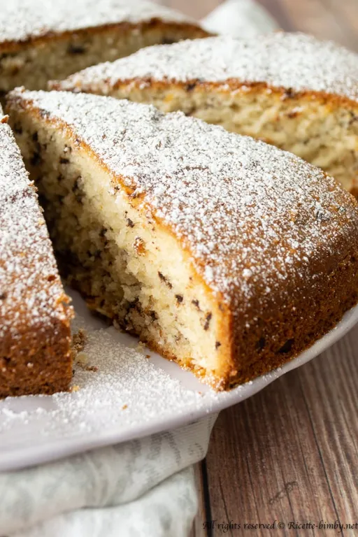 Torta al cocco senza uova bimby