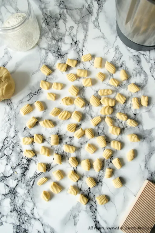 Gnocchi di ceci bimby