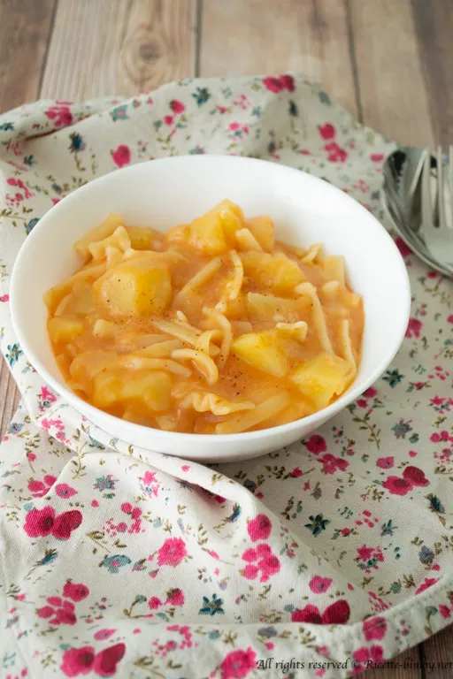Pasta e patate bimby