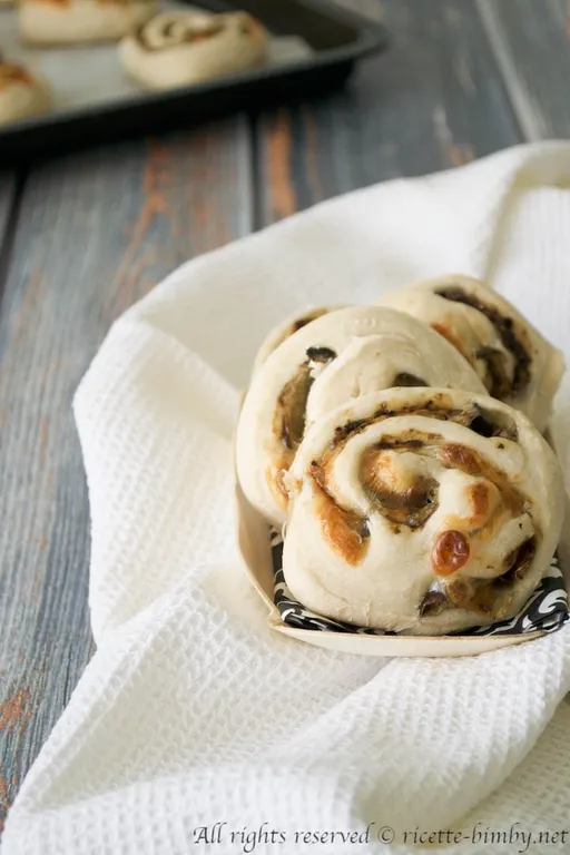 Girelle di pizza alle verdure bimby