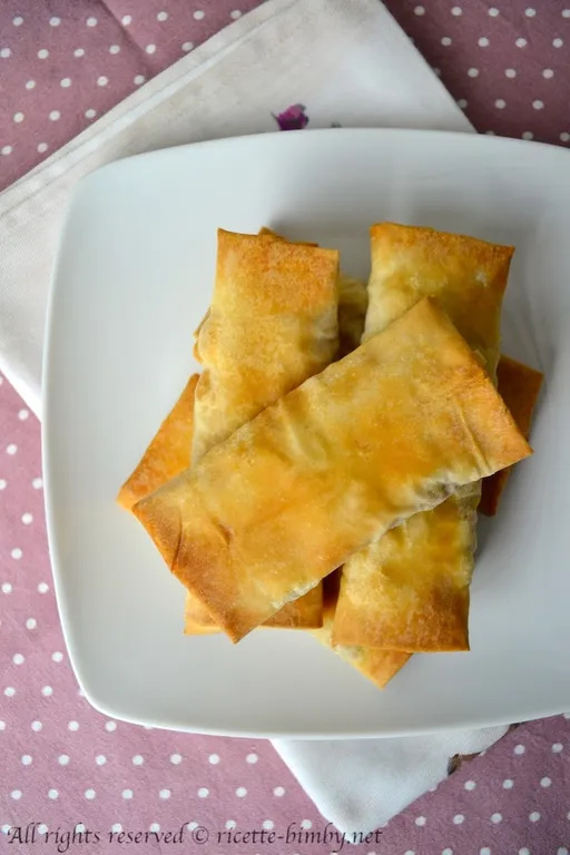 Involtini primavera bimby