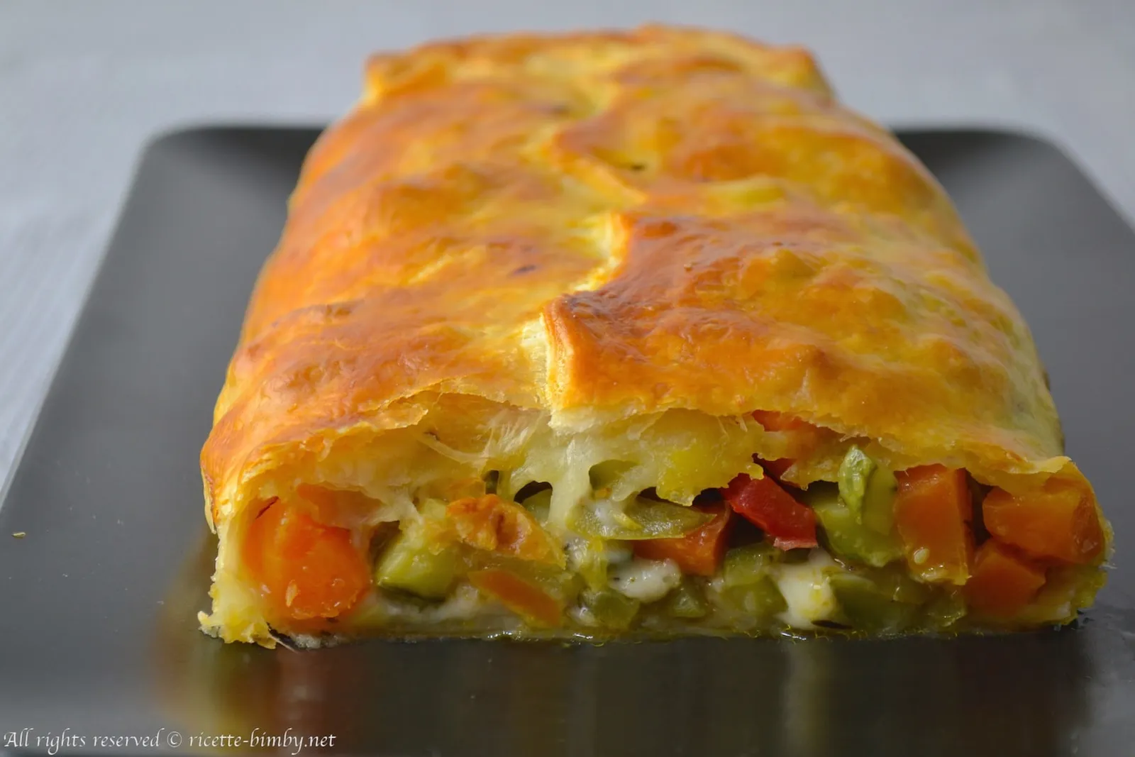 Strudel di verdure Bimby