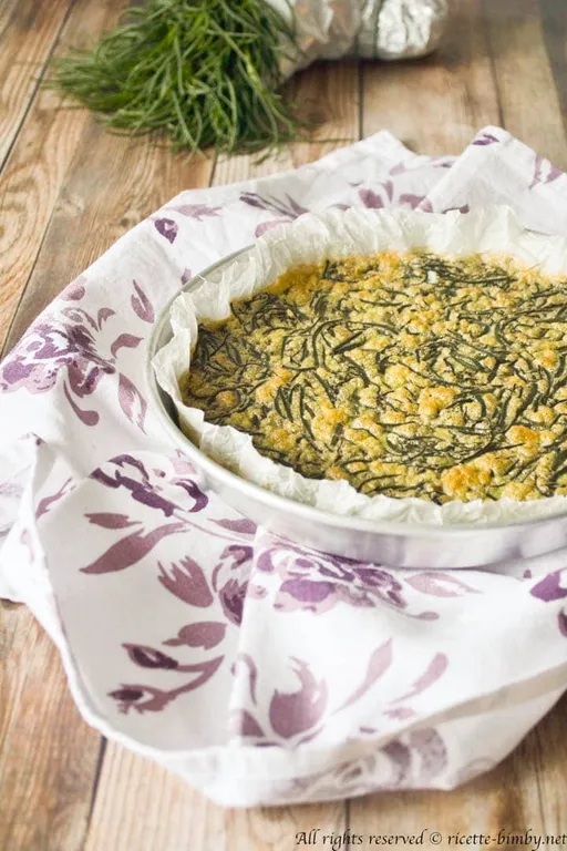 Frittata di agretti bimby