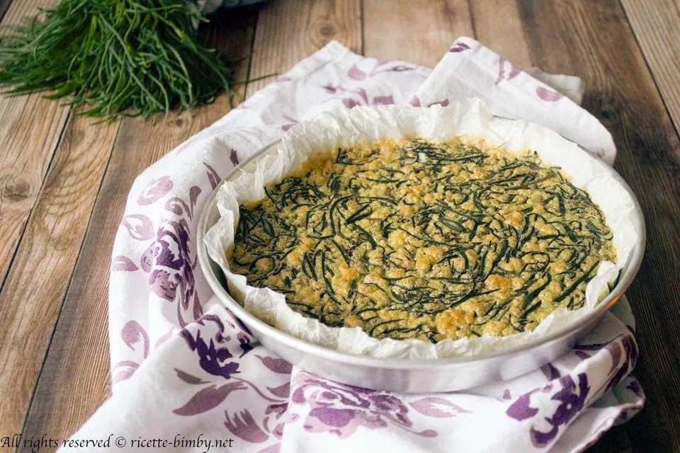 Frittata agli agretti Bimby