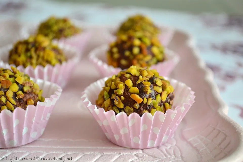 Tartufi al cioccolato al latte Bimby