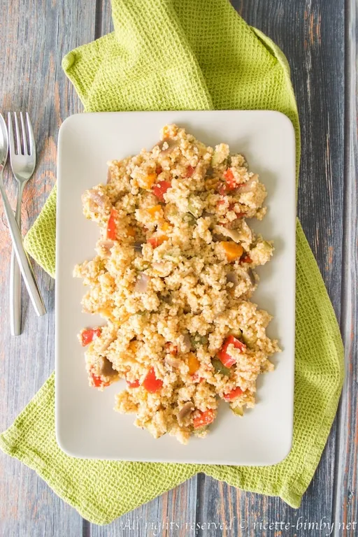 Cous cous alle verdure bimby
