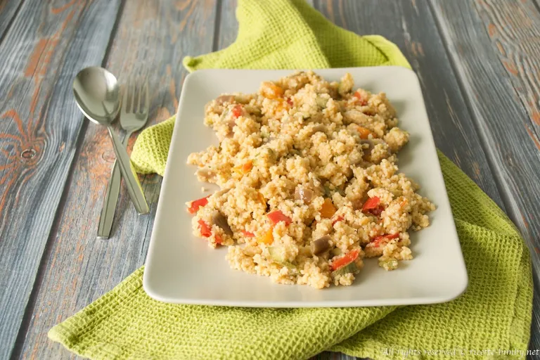 Cous cous alle verdure Bimby