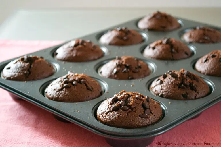 Muffin di segale e cioccolato Bimby