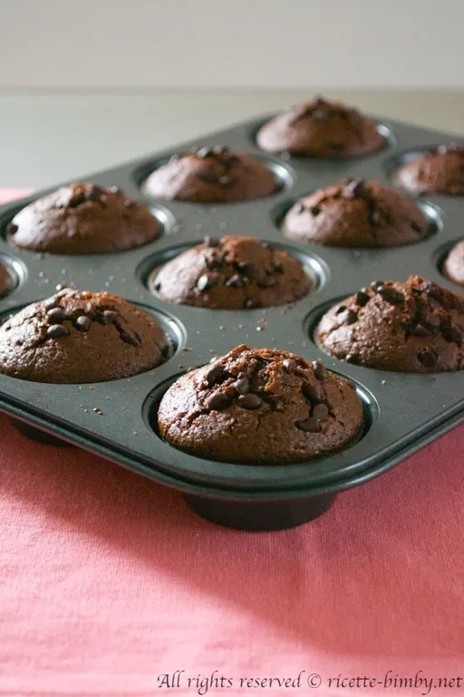 Muffin di segale e cioccolato bimby