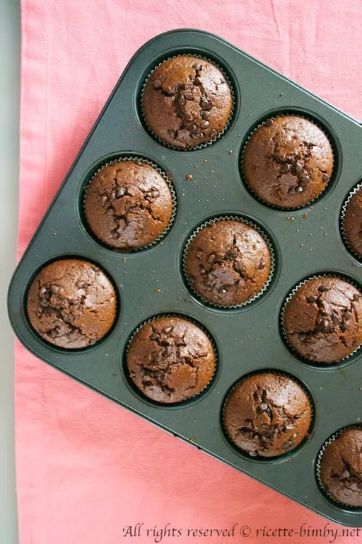 Muffin di segale e cioccolato bimby