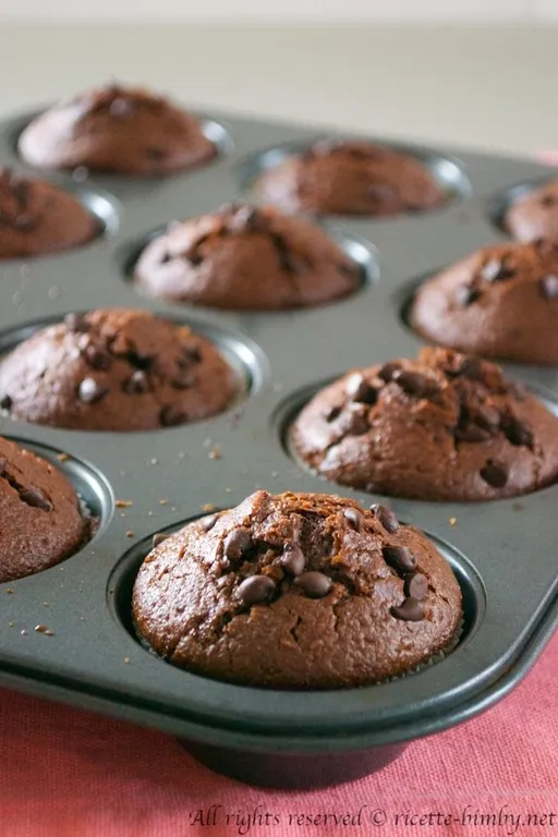 Muffin di segale e cioccolato bimby
