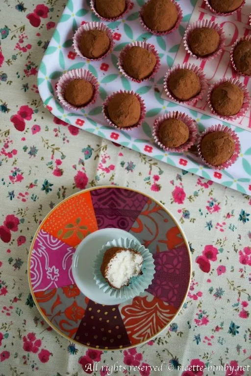 Tartufi al cocco bimby