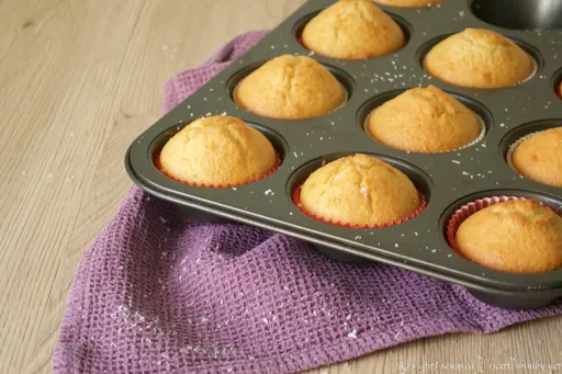 Muffin al cocco e yogurt bimby