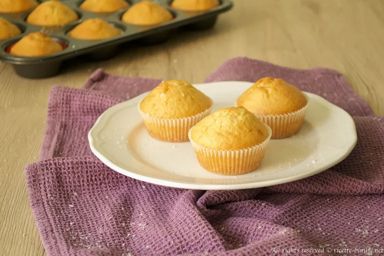 Muffin cocco e yogurt Bimby