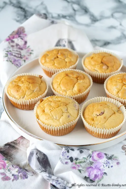 Muffin salati pancetta e cipolle bimby